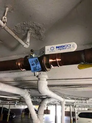 Copper pipe repair and valve work for Backflow Testing in Beach